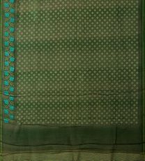 Green Chanderi Cotton Saree3