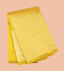Yellow Kanchipuram Silk Saree1