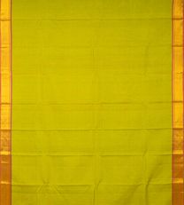 Green And Yellow Kanchipuram Silk Saree2