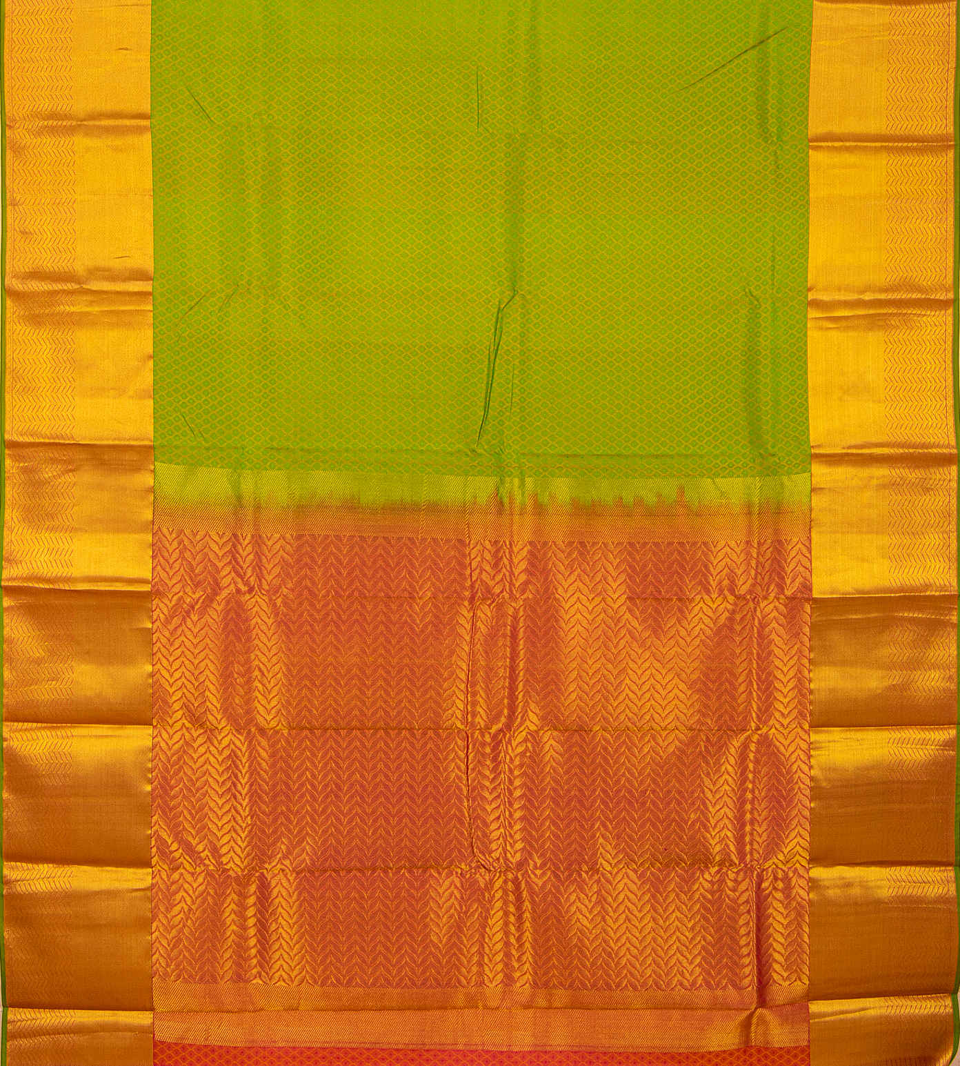 Green Soft Silk Saree3