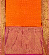 Yellow Bandhani Kanchipuram Silk Saree3