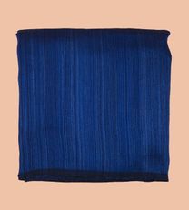  Deep Blue Tussar Saree1