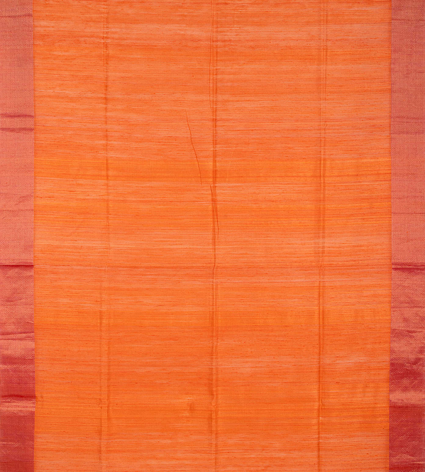 Orange Tussar Saree2