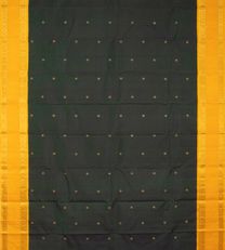 Deep Green Kanchipuram Silk Saree2