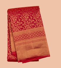 Red Kanchipuram Silk Saree1