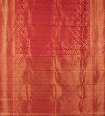 Red Kanchipuram Silk Saree3