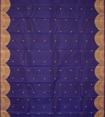 Blue Kanchipuram Silk Saree2