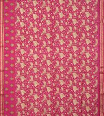 Pink Soft Tussar Printed Saree2