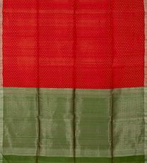 Red Raw Silk Saree3