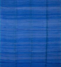 Cobalt Blue Raw Silk Saree2
