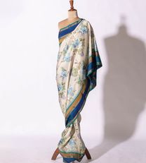 Off White Soft Silk Saree1