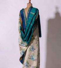 Off White Soft Silk Saree3