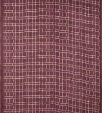 Purple Linen Saree2