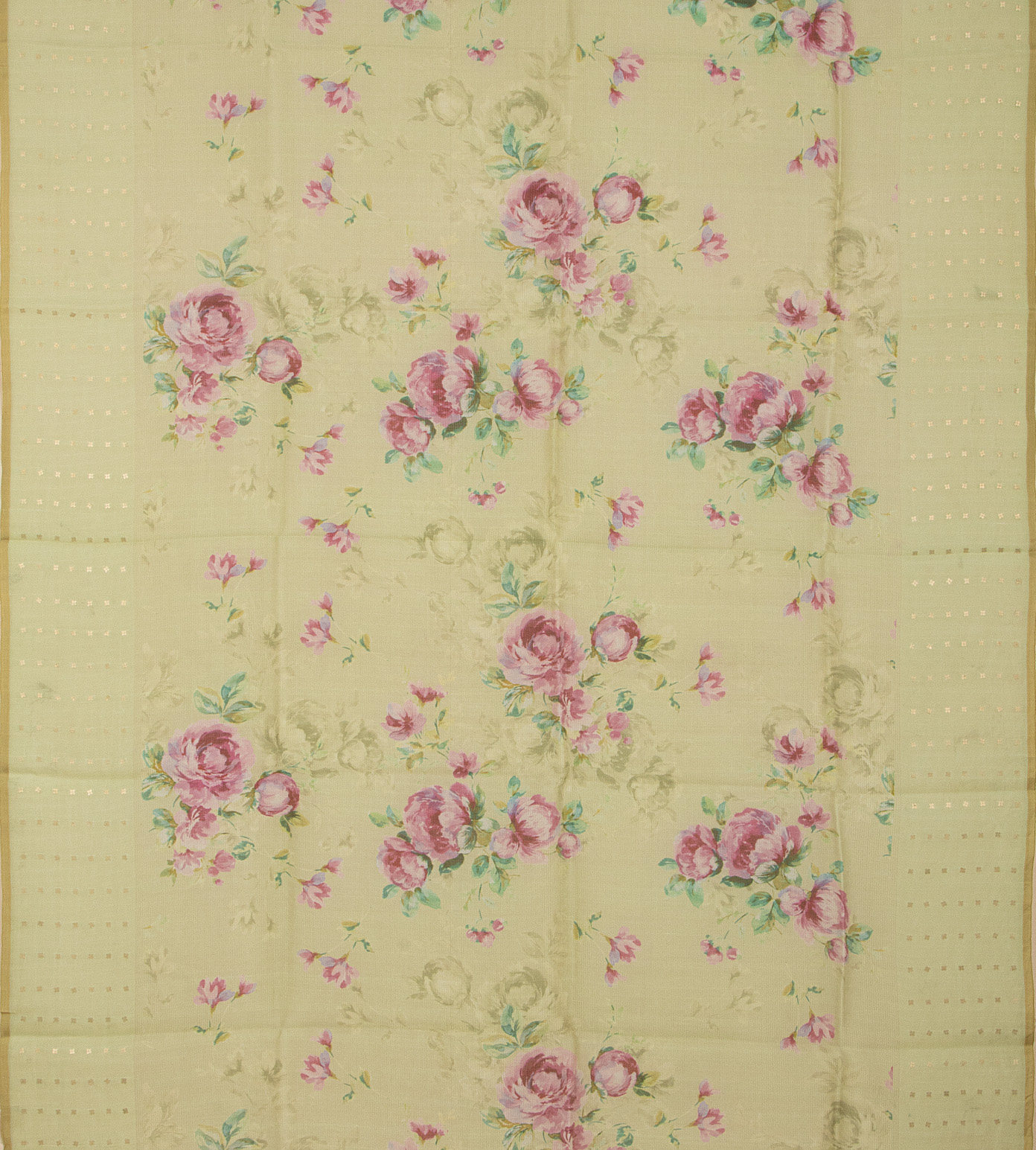 Pastel Green Organza Saree2