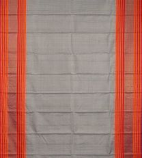 Grey Kanchipuram Silk Saree2