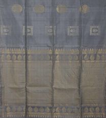 Grey Soft Silk Saree3