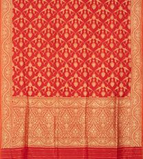 Red Banaras Silk Saree3