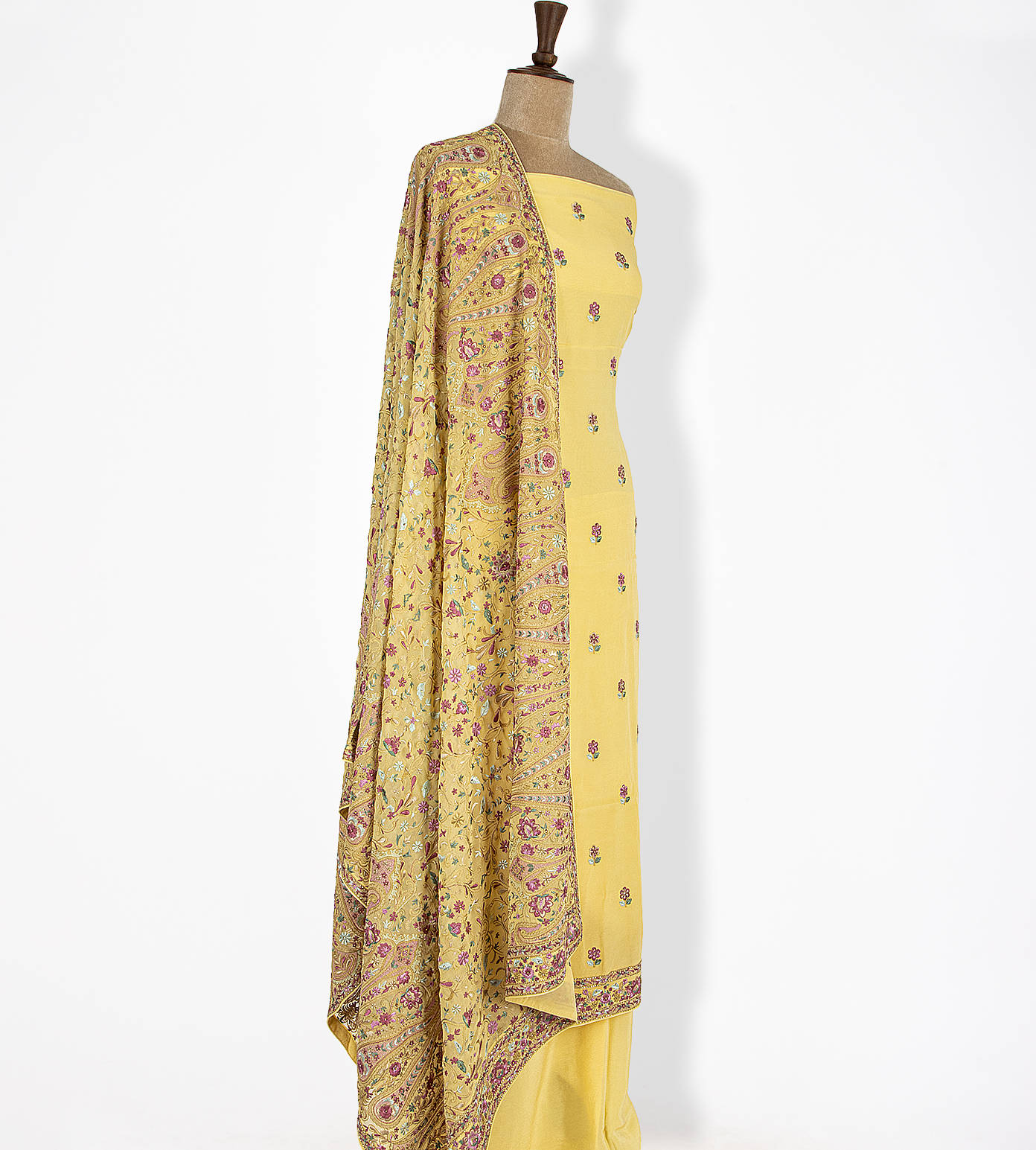 Yellow Crepe Salwar2