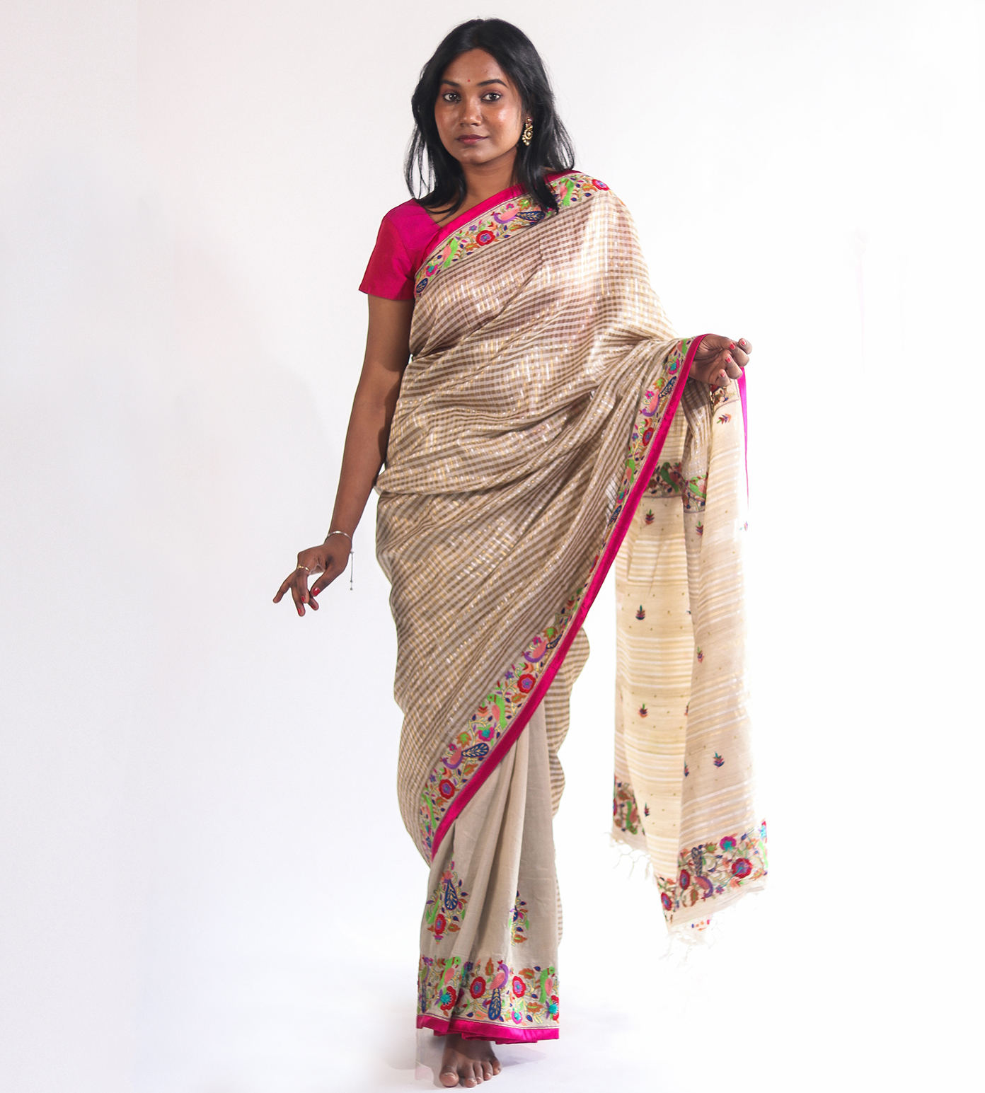 white-tussar-silk-saree-rv4657-a