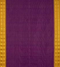 Bright Purple Gadwal Silk Saree2
