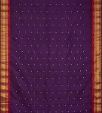 Purple Gadwal Silk Saree2