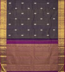 Deep Blue kanchipuram Silk Saree3