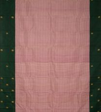 White And Dark Pink Kanchipuram Silk Saree2
