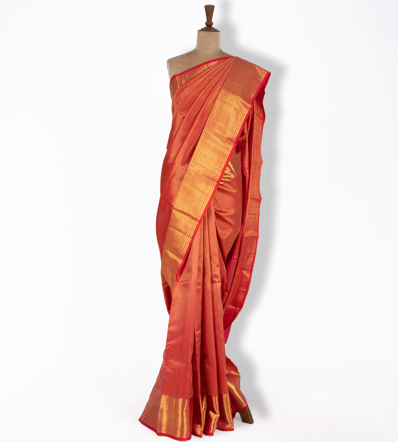 Red Kanchipuram Silk Saree