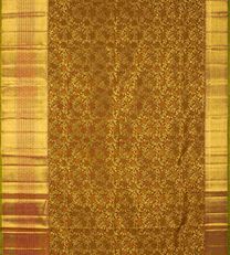 Brown Kanchipuram Silk Saree2
