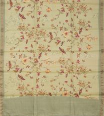 Pistachio Green Tussar Dupatta2