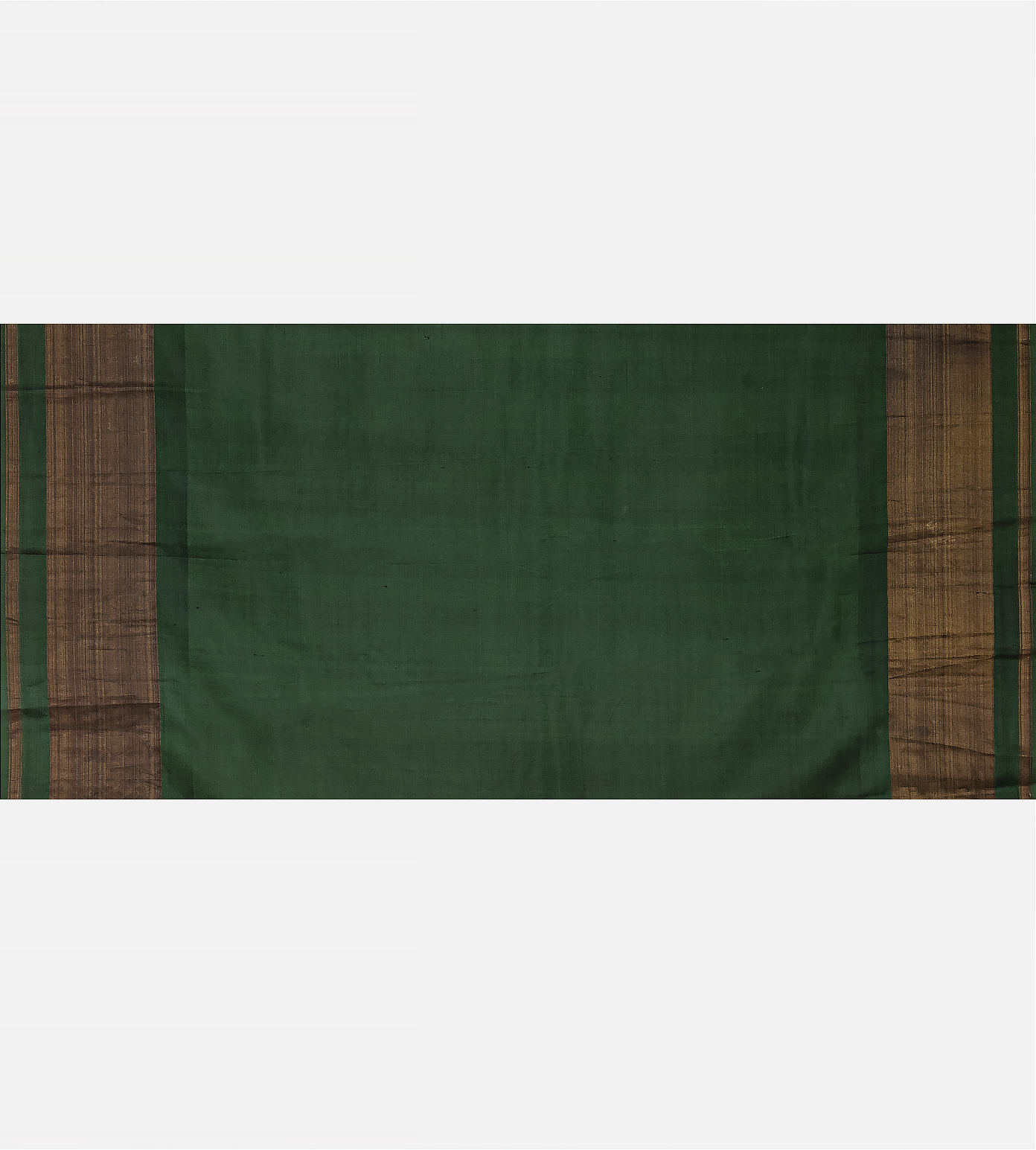 Olive Green Ikkat Silk Saree4
