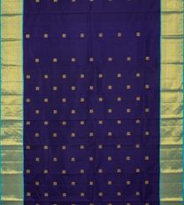 Blue Kanchipuram Silk Saree2