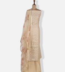 Off White Organza Salwar1