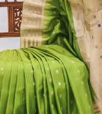 Light Green Gadwal Silk Saree2
