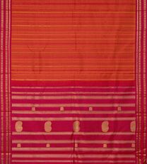 Orange Kanchipuram Silk Saree3