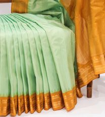 Pastel Green Gadwal Silk Saree2