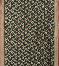 Green Banarasi Silk Saree2