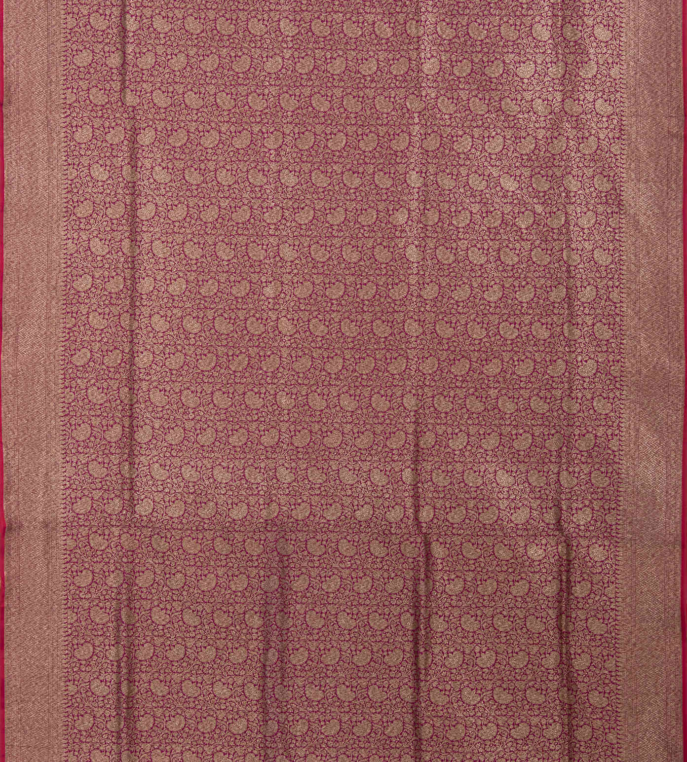 Pink Banarasi Silk Saree2