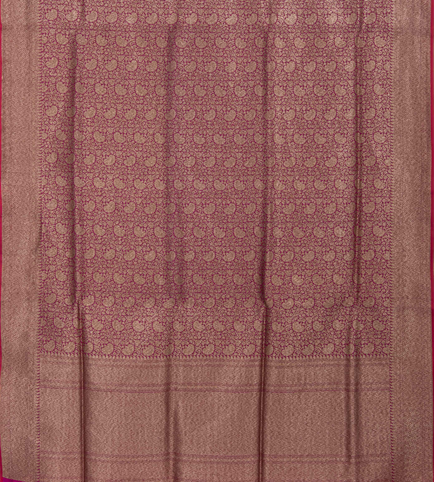 Pink Banarasi Silk Saree3