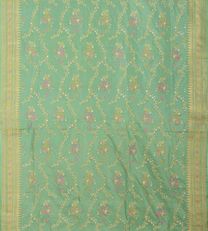 Green Banaras Silk Saree2
