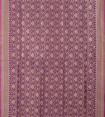 Purple Banaras Silk Saree2