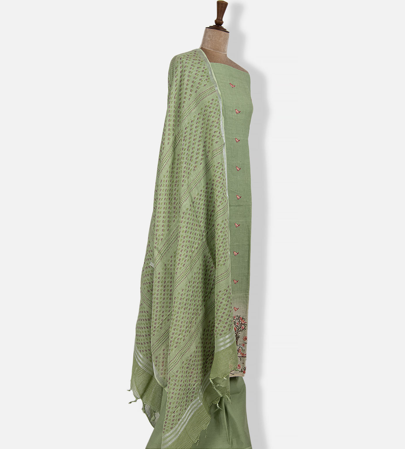 Green Linen Salwar2