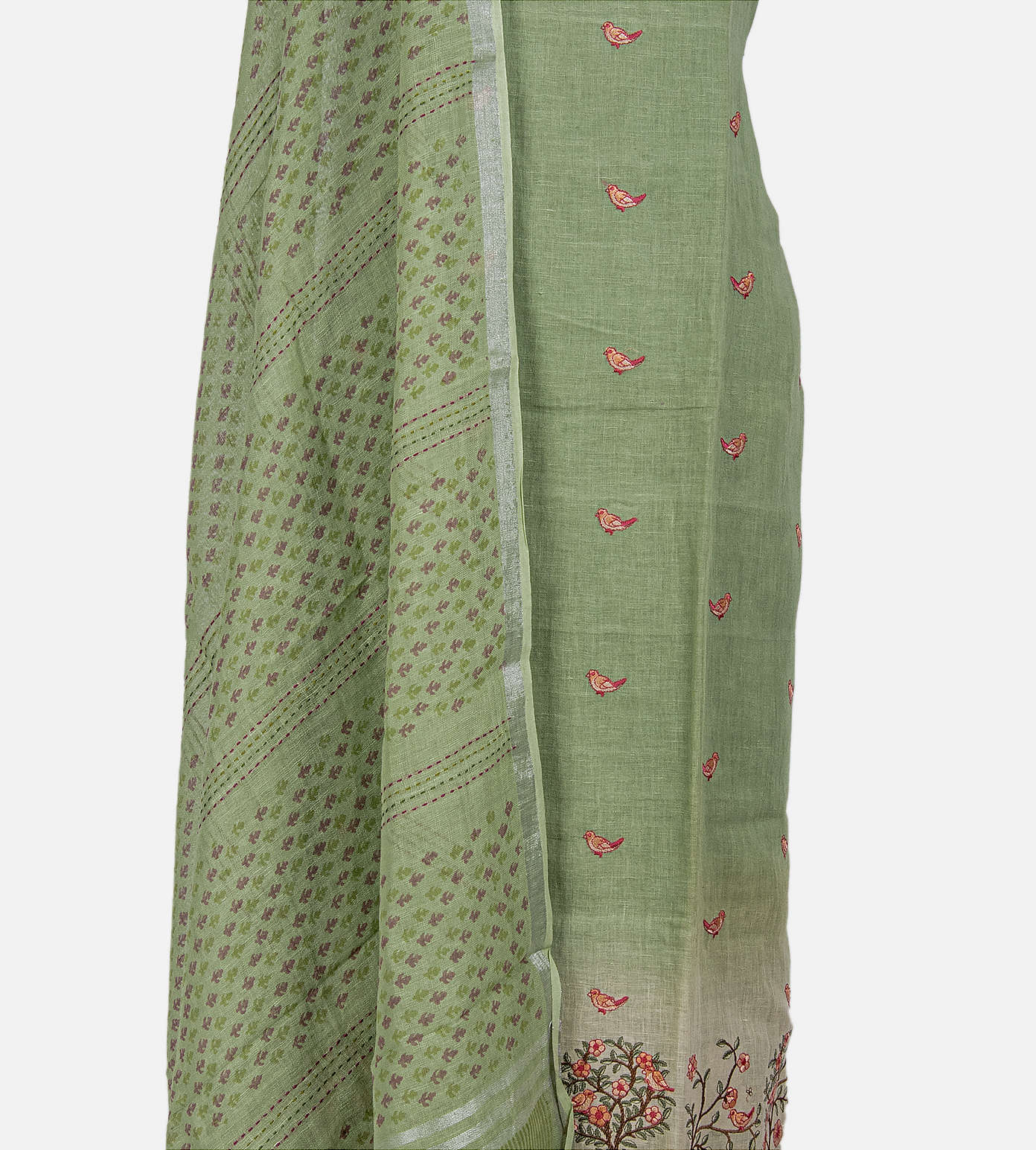 Green Linen Salwar3