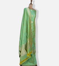 Mint Green Banaras Silk Salwar2