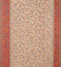 Creme Kani Silk Saree2