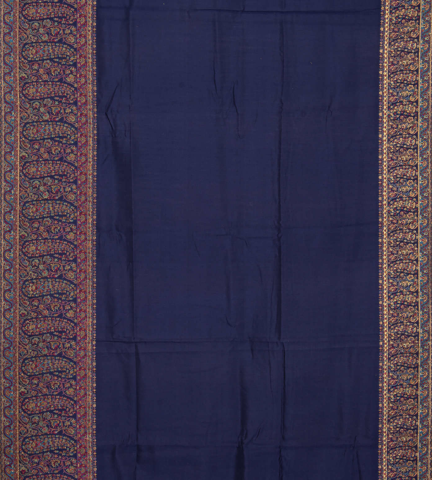 Blue Kani Silk Saree2