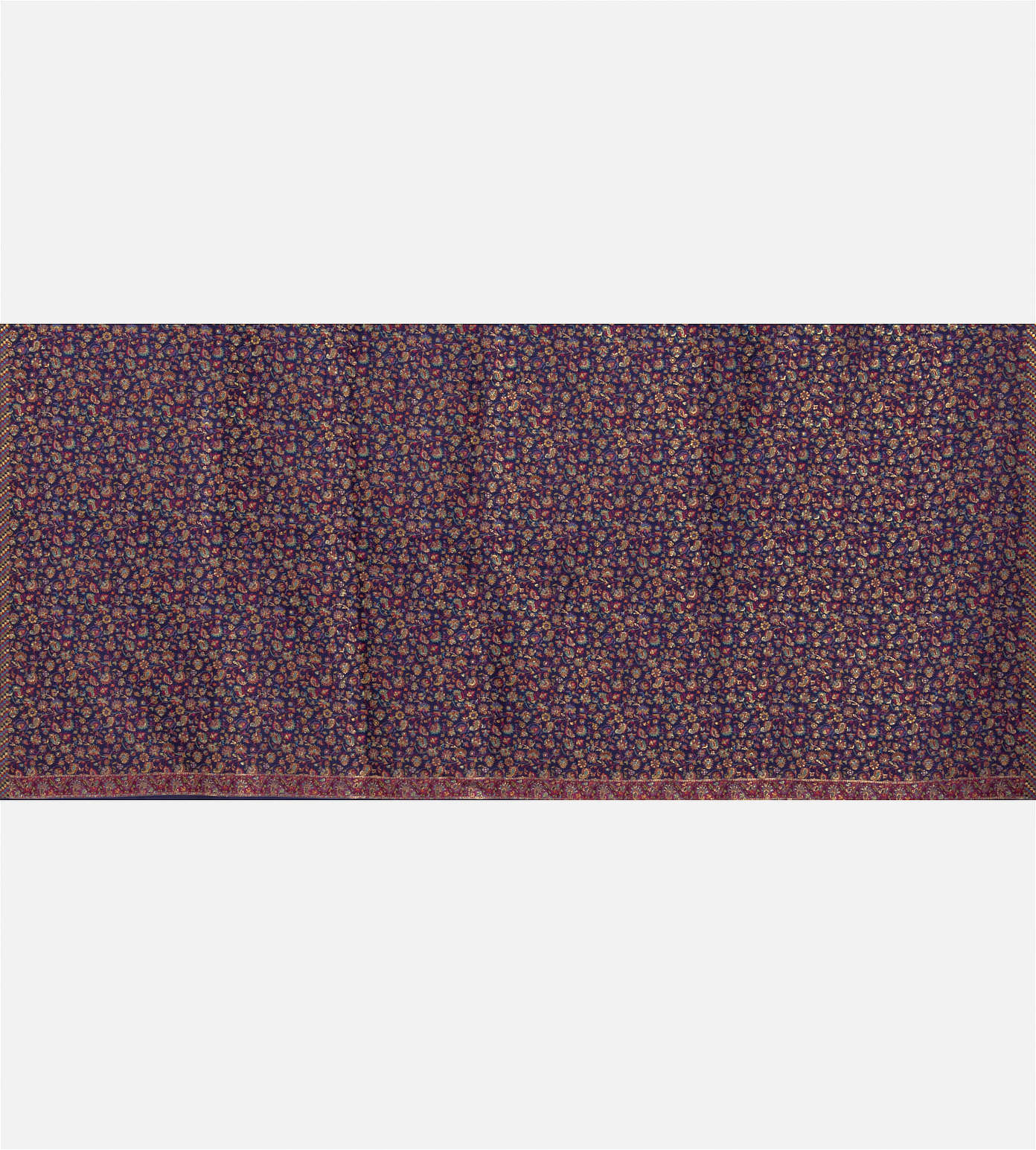 Blue Kani Silk Saree4