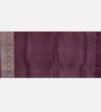 Aubergine Purple Kattan Silk Saree4