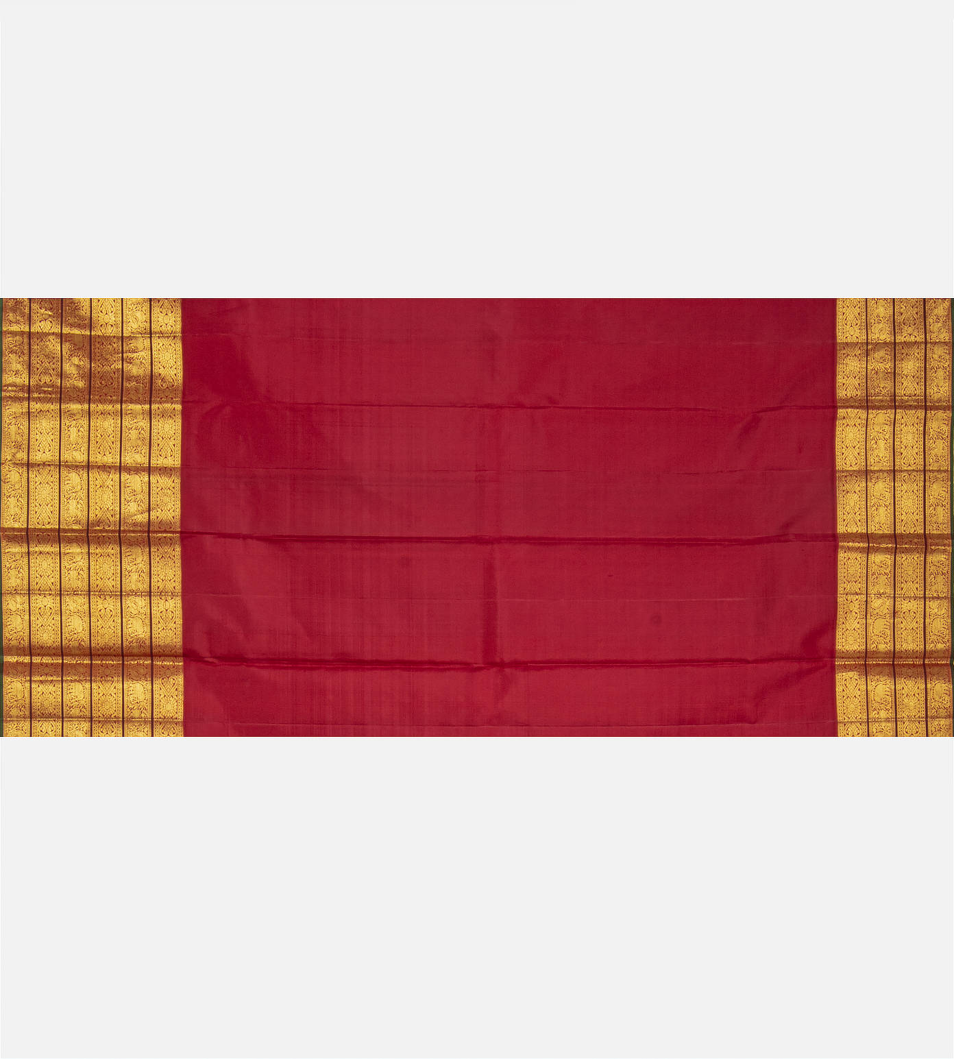 Azure Blue Kanchipuram Silk Saree4