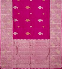 Bright Pink Kanchipuram Silk Saree3